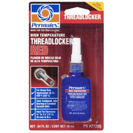 High Strength Threadlocker Red